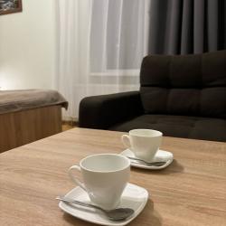 Номер комфорт улучшенный с 1 односпальной и 1 двуспальной кроватью