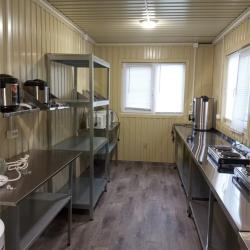 Номер эконом с 3 односпальными кроватями в модульном доме №1