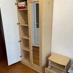 Номер стандарт с 1 двуспальной кроватью (4 этаж мансарда, вид во двор)