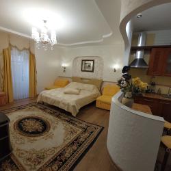 1-комнатные апартаменты студия Желтый