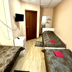 Номер стандарт эконом с 3 односпальными кроватями