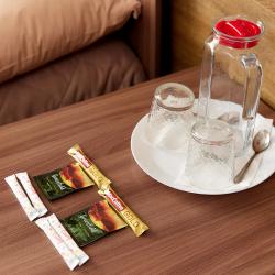 Номер стандарт с 2 односпальными кроватями с балконом