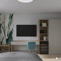 Номер стандарт с 1 двуспальной кроватью  Антоновка