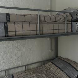 Кровать в 6-местном общем номере №2 (общие удобства)