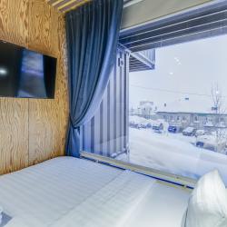 2-местный номер студия стандарт с 1 двуспальной кроватью