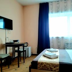 Номер стандарт с 1 двуспальной кроватью