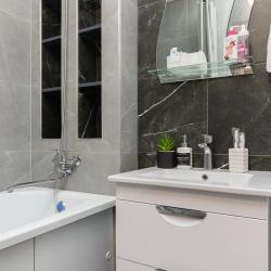1-комнатные апартаменты стандарт Happy house с видом на реку
