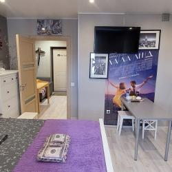 1-комнатные апартаменты студия Улучшенная студия с террасой b