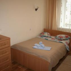 Комната эконом с 1 двуспальной кроватью (без балкона)