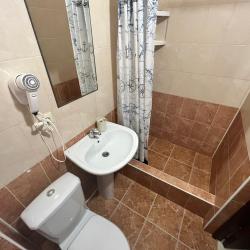 Комната стандарт с 1 односпальной и 1 двуспальной кроватью (цокольный этаж)