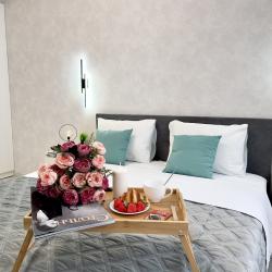 2-комнатные апартаменты стандарт в центре Тюмени с живописным прудом