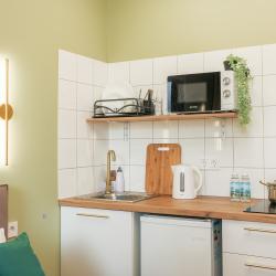 1-комнатные апартаменты студия с балконом 