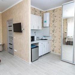 Комната стандарт с 1 двуспальной кроватью и диваном