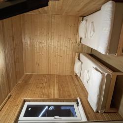 Коттедж стандарт с 2 односпальными и 1 двуспальной кроватью