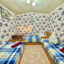 Бунгало эконом с 3 односпальными кроватями