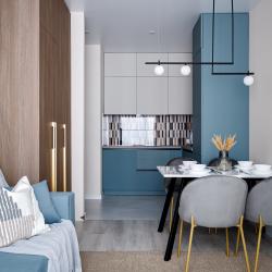 Фото Отель Стильная квартира с качелями в ЖК Самолет