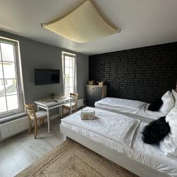 1-комнатные апартаменты студия №10 с 2 односпальными кроватями