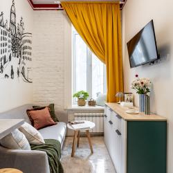 1-комнатные апартаменты студия Merino Home Dovlatov
