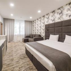 Номер делюкс с 1 двуспальной кроватью (мансарда)