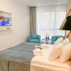 1-комнатные апартаменты улучшенные Sun City Apartments 5 с одной спальней (04)