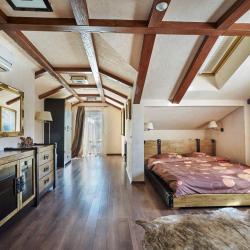 Комната полулюкс с 1 двуспальной кроватью (с завтраком, мансарда)