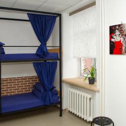 Кровать в 4-местном общем номере