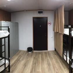 Кровать в 4-местном общем номере (удобства на этаже)