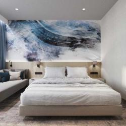 Номер стандарт с 1 двуспальной кроватью