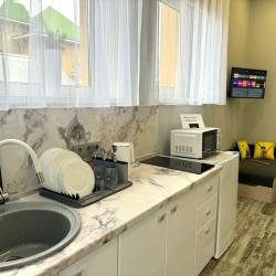 Апартаменты студия с 1 двуспальной кроватью