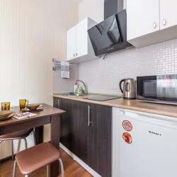 2-местные 1-комнатные апартаменты студия ул. Автозаводская, 23с931к4 с 1 двуспальной кроватью