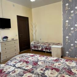 Комната стандарт с 1 односпальной и 1 двуспальной кроватью
