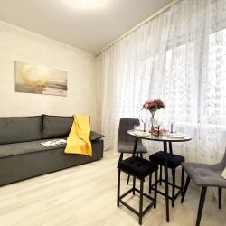 2-комнатные апартаменты стандарт в центре Тюмени с живописным прудом