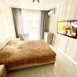 2-комнатные апартаменты улучшенные Заозерная ,36 с 1 двуспальной кроватью