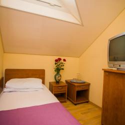 Номер эконом с 1 односпальной кроватью (общие удобства, мансарда)