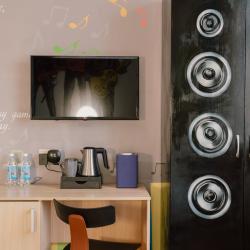 2-местный номер в блоке Extra Space с балконом и видом на горы