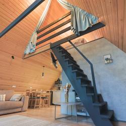 Коттедж №17 A-Frame (с террасой и кондиционером)