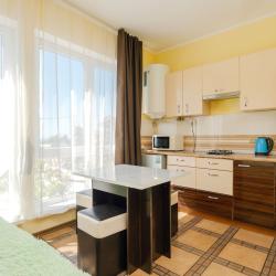 Двухместный номер-студио с кухней и частичным видом на море 