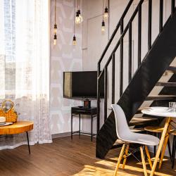 Двухуровневые апартаменты Лофт