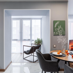 Апартаменты студия Мехзавод 1 квартал 69 с 2 двуспальными кроватями