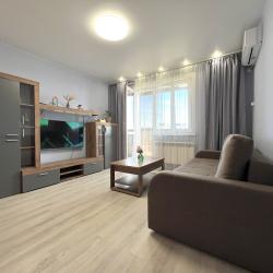 2-комнатные апартаменты люкс Смолина 67/1-133 (евро 2-ком. с кондиционером)