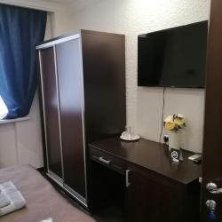 Номер стандарт с 1 двуспальной кроватью