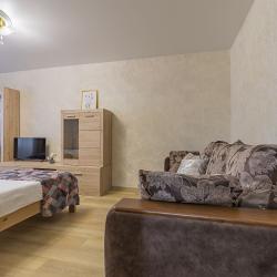 4-местные 2-комнатные апартаменты стандарт с 2 односпальными и 1 двуспальной кроватью