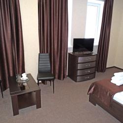 Номер стандарт с 1 двуспальной кроватью (с завтраком)