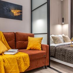 1-комнатные апартаменты стандарт Ростовская обл., Ростов-на-Дону, Красноармейская ул., 157В/83с1