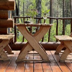 Коттедж премиум с 3 двуспальными кроватями