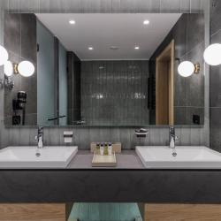 Номер люкс делюкс с 1 двуспальной кроватью и видом на бассейн