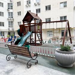 1-комнатные апартаменты студия с 1 двуспальной кроватью