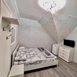 2-местный 1-комнатный номер стандарт с 1 двуспальной кроватью (мансарда)