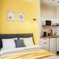 1-комнатные апартаменты студия без балкона 