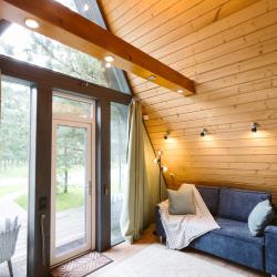 Коттедж №14 A-Frame (без купели, с террасой)